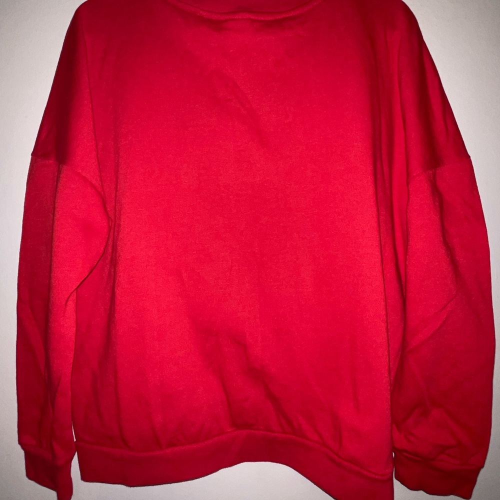 Disney Mickey Mouse Red Raised Patch Sweatshirt C… - image 5